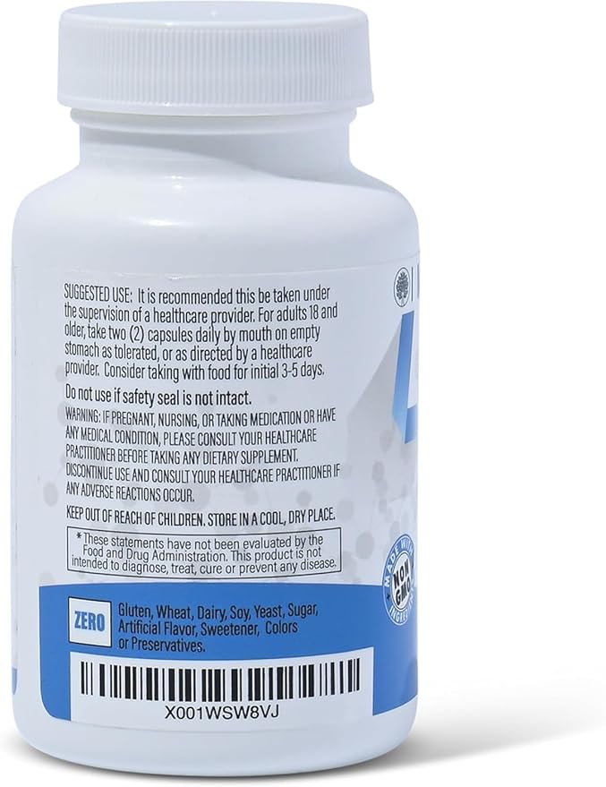 IMMUNOVITES 3-Pack Stabilized R-Alpha Lipoic Acid ((True)) 600mg per Serving [[High Potency &amp up to 40x Increased Absorption]] (Na R-ALA) (Na R-LA) (Na R-Lipoate) (3 Bottles)