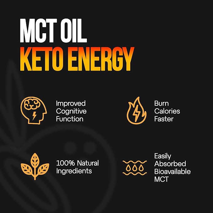 Intentionally Bare MCT Oil Powder (50 Servings) and MCT Oil Capsules Bundle