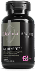 DAVINCI Labs GI Benefits - Digestive Health Supplement Powder with Zinc &amp L-Glutamine* - Support Immune System &amp Healthy Digestion* - Gut Health Supplement for Men &amp Women - 30 Servings (3