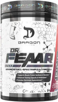 DRAGON PHARMA Dr. FEAAR® Advanced Full-Spectrum EAA Matrix Supports Muscle Protein Synthesis and Recovery Enhanced Training Capacity and Performance (30 Servings Cherry Pomegranate)