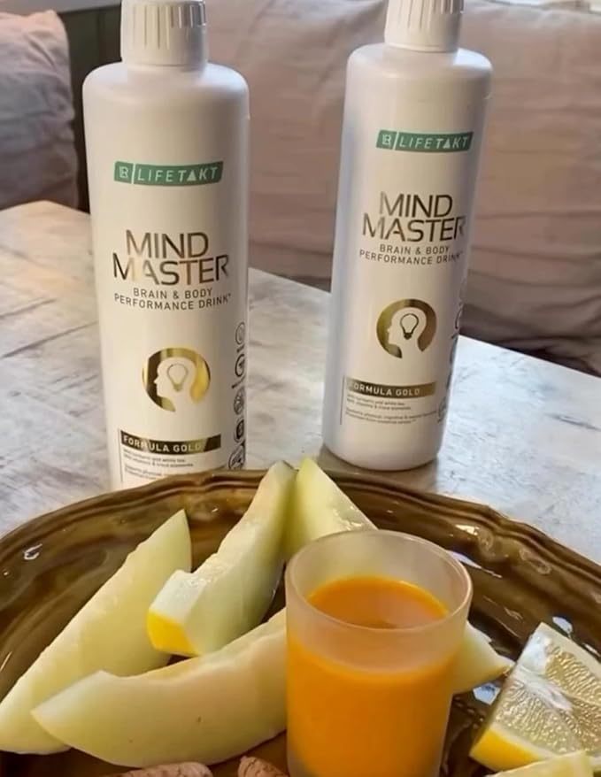 LR Health&ampBeauty Lifetakt Mind Master Formula Gold Every Day Natural Treatment Women Men Set of 5-500 ml./16.9 fl.oz.