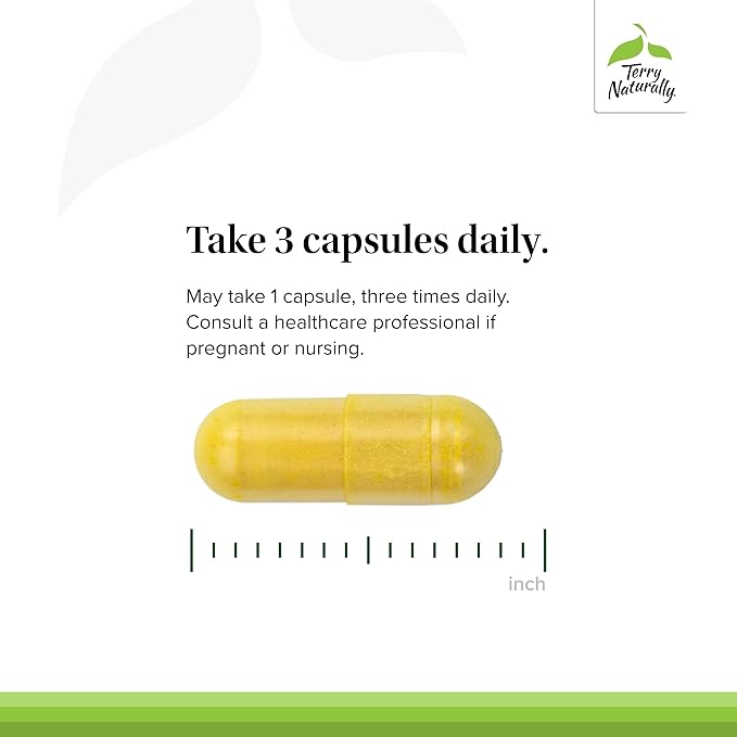 Terry Naturally Curamin - Curcumin Supplement for Circulation &amp Endorphin Support - Support for Occasional Discomfort - Aids Healthy Muscles - 60 Capsules (Pack of 2)