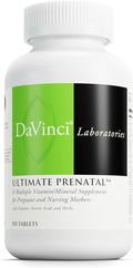 DaVinci Labs Ultimate Prenatal - Nutritional Supplement for Pregnant Women and Nursing Mothers to Support Healthy Pregnancy and Lactation* - With Vitamins Minerals Amino Acids and More - 150 Tablets