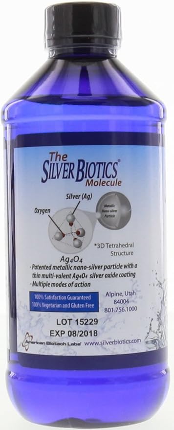 American Biotech Labs Silver Biotics 8 Oz (Pack of 2)