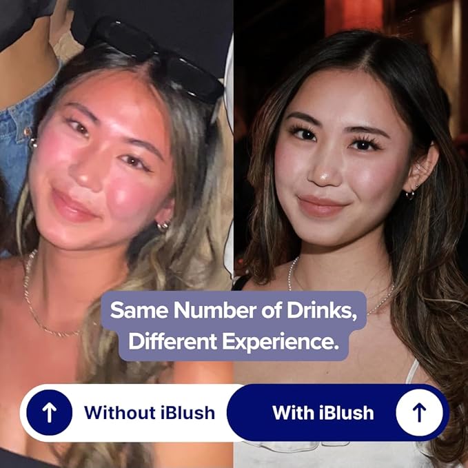 Alcohol Flush Tablets – High-Potency Support for Redness &amp Drinking Discomfort | Science-Backed Option for Asian Glow &amp Alcohol Sensitivity | 10 Tablets