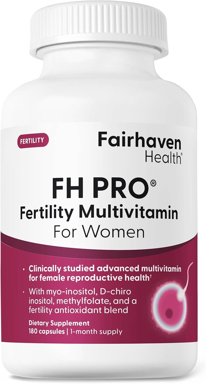 Fairhaven Health FH Pro for Men and Women Combo | Premium Prenatal Fertility Supplements | Capsules