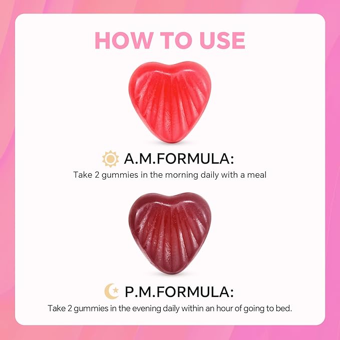 Multivitamin for Women AM &amp PM - Melatonin Free with w/Algae CalciumOmega-3Vitamin D3K2Magnesium for Energy &amp RelaxationRestSkinHair Support - Sugar Free 24-Hour Support Vegan120 Coun