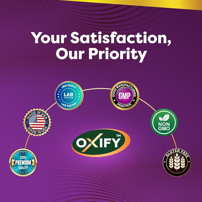 Oxify Lactase Enzyme 9000 FCC ALU | 360 Tablets | Gluten-Free Non-GMO | Supplement Made in USA