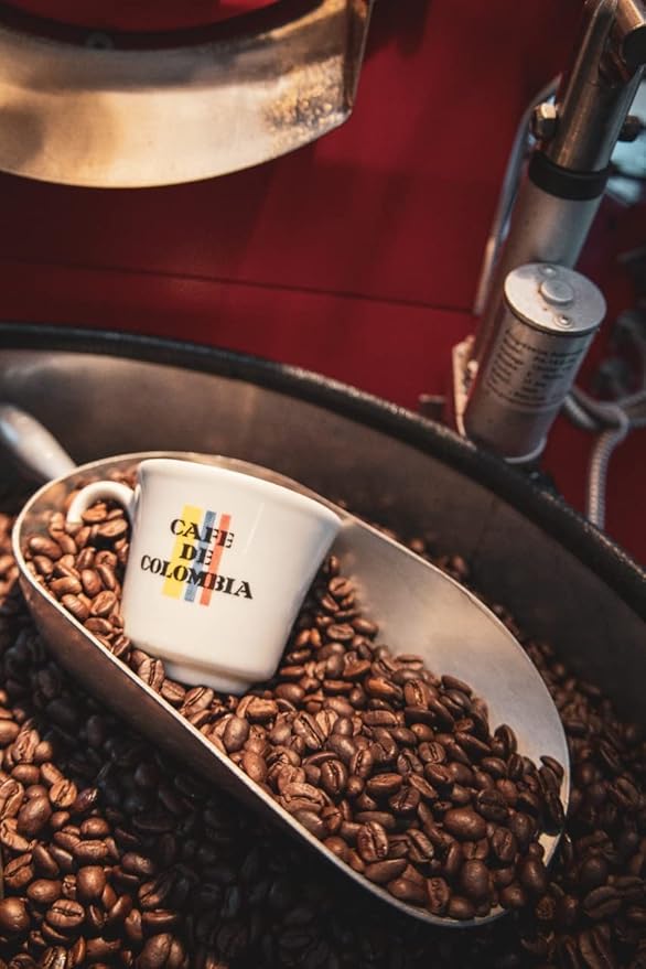 Andina Coffee Traditional Coffee Medium Roast Ground Coffee/Whole Bean Authentic Colombian Coffee Low Acidity 100% Arabica 1LB (Pack of 1) (Whole 1L (16Oz))