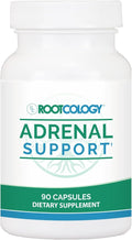 Rootcology by Dr. Izabella Wentz | Adrenal Support | Adaptogenic Herbal Formula with Vitamin B6 Licorice &amp N-Acetyl-L-Tyrosine | 90 Capsules