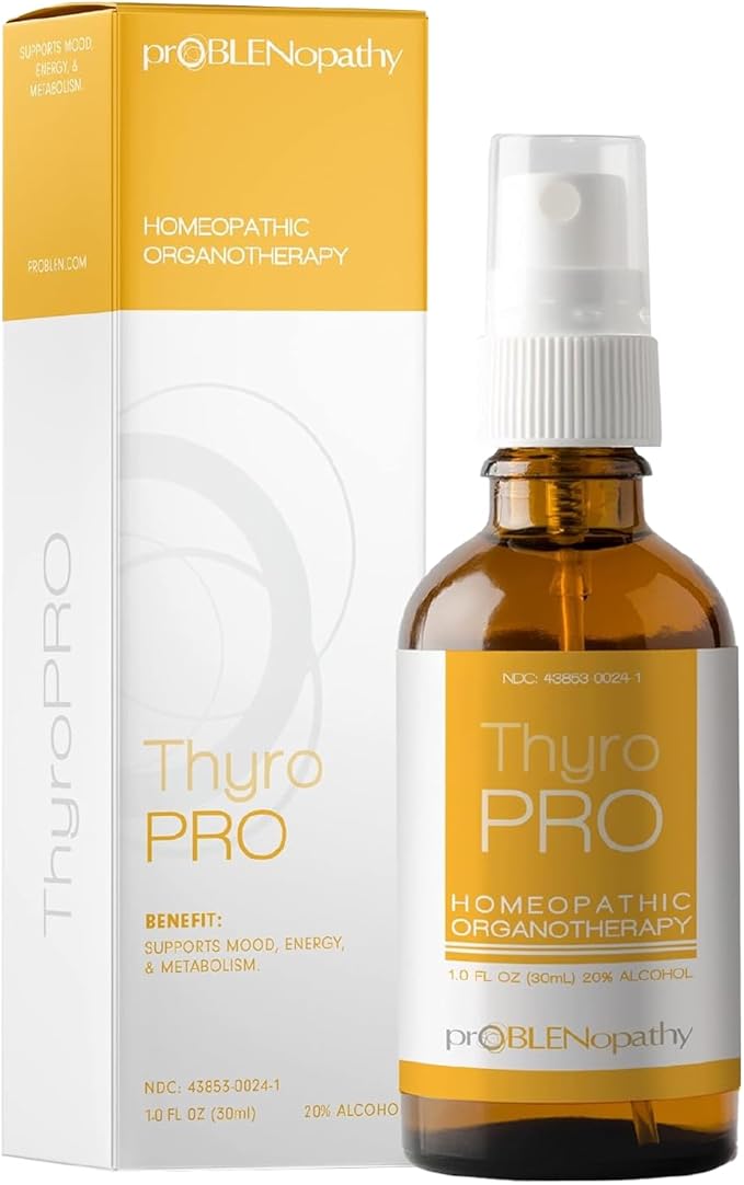 Thyroid Hormone Supplement Spray Men and Women 1 Fl oz (30 ml) - Natural Thyroid Support for Energy - Metabolism Immunity and Wellness - Liquid Formula for Fast Absorption
