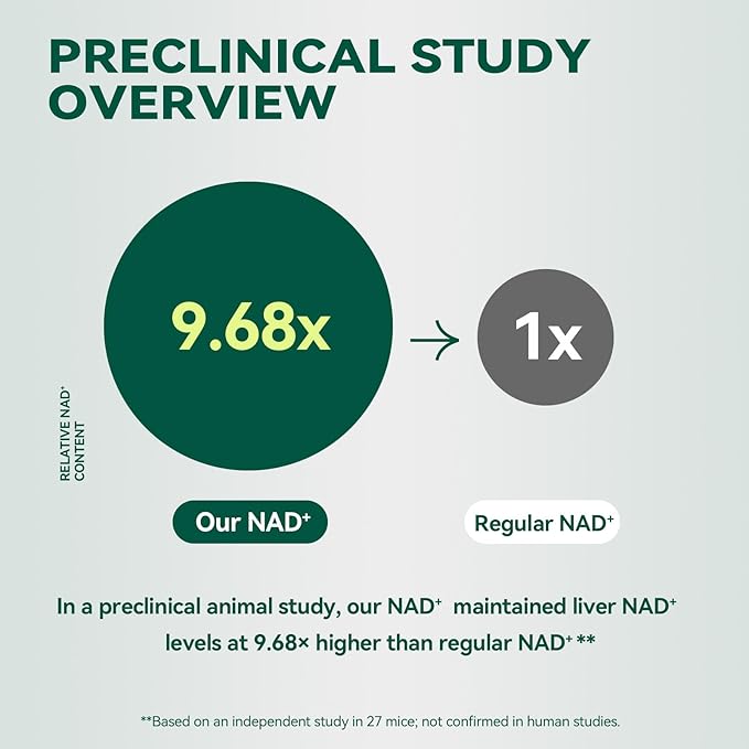 NAD Supplement – Nicotinamide Riboside &amp Resveratrol – NMNH Alternative – 1100mg NAD+ Complex with Quercetin Phytosome &amp CoQ10 – 240 Capsules