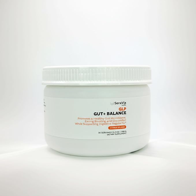 Health GLP Gut+ Balance | Digestive Support for GLP-1 Users | 30 Servings Citrus Splash