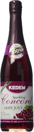 KEDEM Juice SPRKL Concord 25.4 FO PK- 12