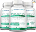 Approved Science Pyloriprin - Advanced Digestive Support for A Healthy Stomach - Zinc L-Carnosine Probiotic Broccoli Sprout Deglycyrrhized Licorice - 180 Capsules - Three Month Supply - Vegan
