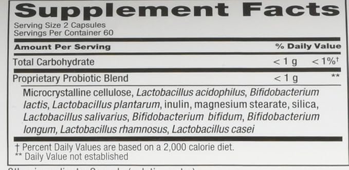PB8 Acidophilus Probiotic 120 Count (Value Pack of 3)