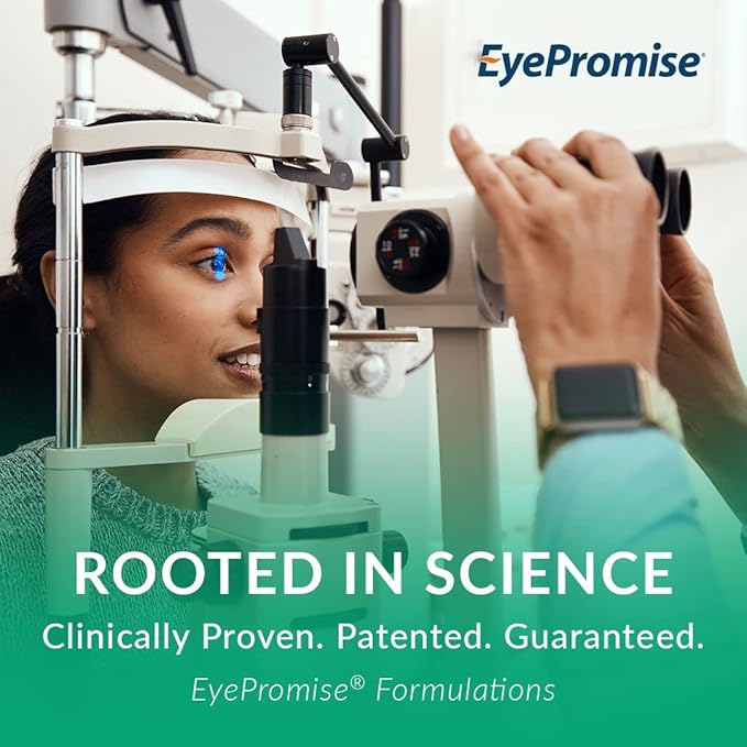 EyePromise Vizual Edge Supplement - 30 Chewable Tablets 30-Day Supply Citrus Flavor - AREDS 2 Eye Vitamin with 20mg Zeaxanthin &amp 10mg Lutein for Macular Support and Vision Health