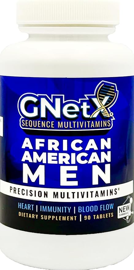 Sequence Multivitamins for African American Men - Powerful Formula with Vitamin C Zinc and Vitamin D for Immune Support and Heart Health