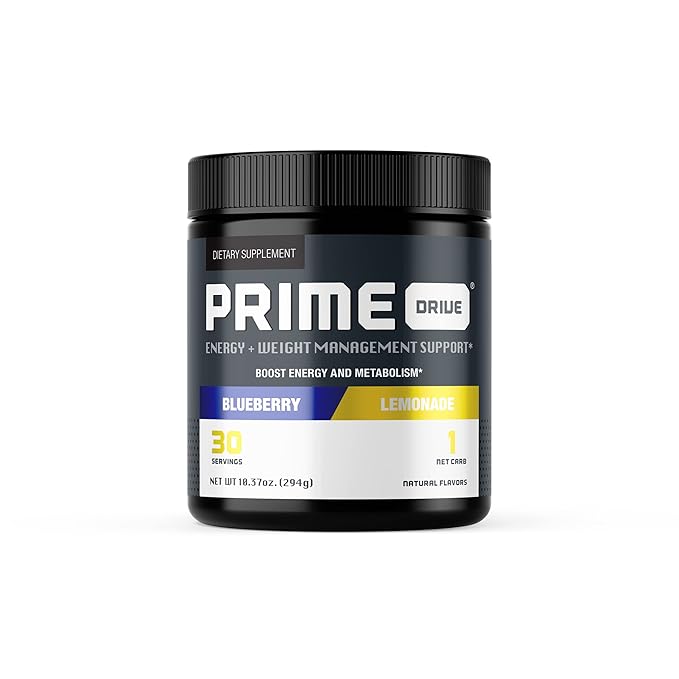 PRIME DRIVE 3 PACK + FREE SHAKER (STRAWBERRY MELON- BLUEBERRY LEMONADE- MANGO DRAGONFRUIT)