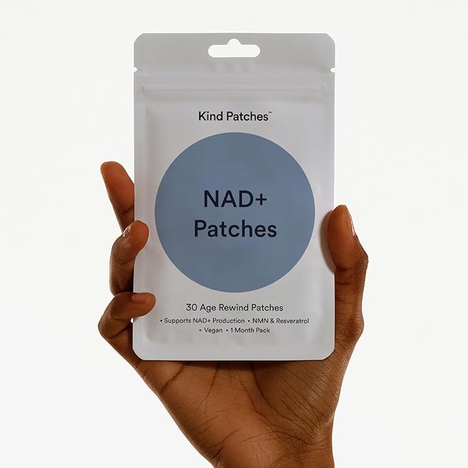 NAD Plus Patches by Kind Patches for Unisex - 30 Count Patches - Pack of 4