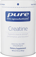 Pure Encapsulations Creatine - Creatine Supplement - Muscle Strength Performance &amp Recovery - Pre-Workout Recovery Powder - Gluten-Free Non-GMO &amp Hypoallergenic - 315 g (60 Servings)