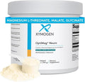 XYMOGEN OptiMag Neuro - Brain Health &amp Relaxation Support - Magnesium Glycinate &amp L-Threonate - Chelated Magnesium Powder - Lemon-Lime Flavor - 5.08 Oz