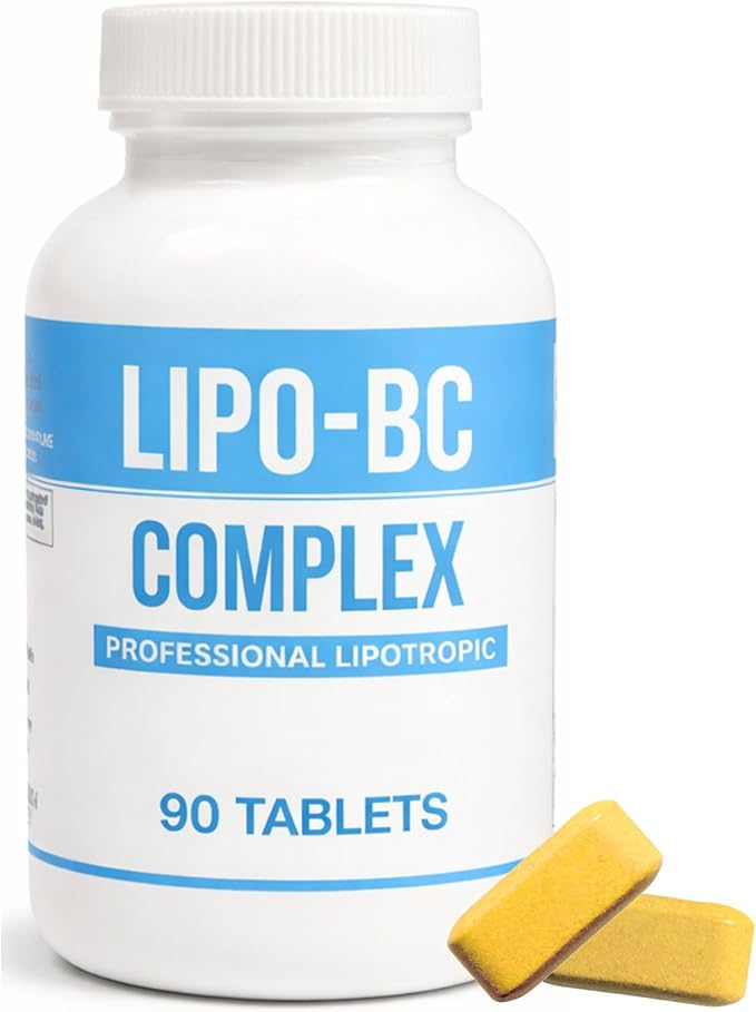 Lipo BC Lipo B-Complex 90 Tablets. New Label with Best by Date Same Formula.