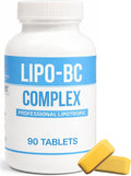 Lipo BC Lipo B-Complex 90 Tablets. New Label with Best by Date Same Formula.