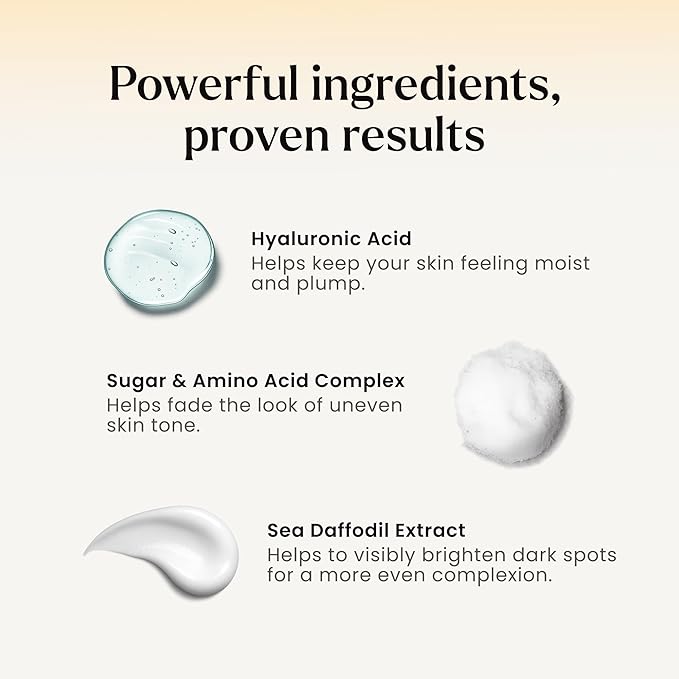 MAËLYS RE-SHINE Illuminating Body Serum with Hyaluronic Fusion and Sea Daffodil - Brightens the Look of Dark Spots and Evens the Appearance of Skin Tone (3.5 Fl Oz)