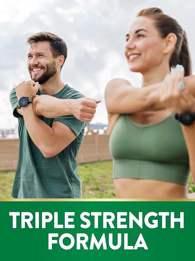 Nature's Truth Triple Strength Glucosamine Chondroitin MSM Complex Dietary Supplement - 60 Coated Caplets Pack of 6