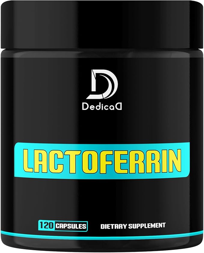500Mg Lactoferrin Supplement - 120 Capsules for 2-Month Supply