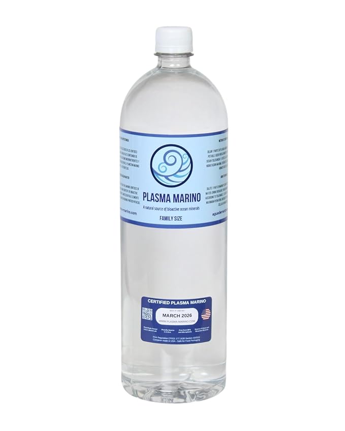 Plasma Marino - HYPERTONIC SEA WATER 1.5 L / 50.72 oz Family Size