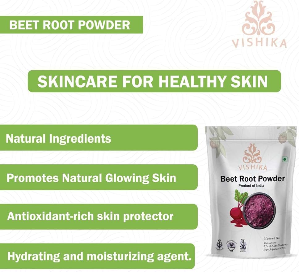 Organic Beet Root Powder 700 GRAM | Concentrated Whole Beet Root Source | High Dietary Nitrates - Raw Superfood Supplements - Great for Vegan Shakes &amp Smoothies - Non-GMO