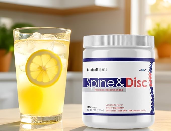 Navan Spine and Disc Osteo Nutrition Supplement Powder with Calcium Phosphorus Vitamin D Glucosamine Chondroitin MSM &amp Turmeric by Clinical Experts