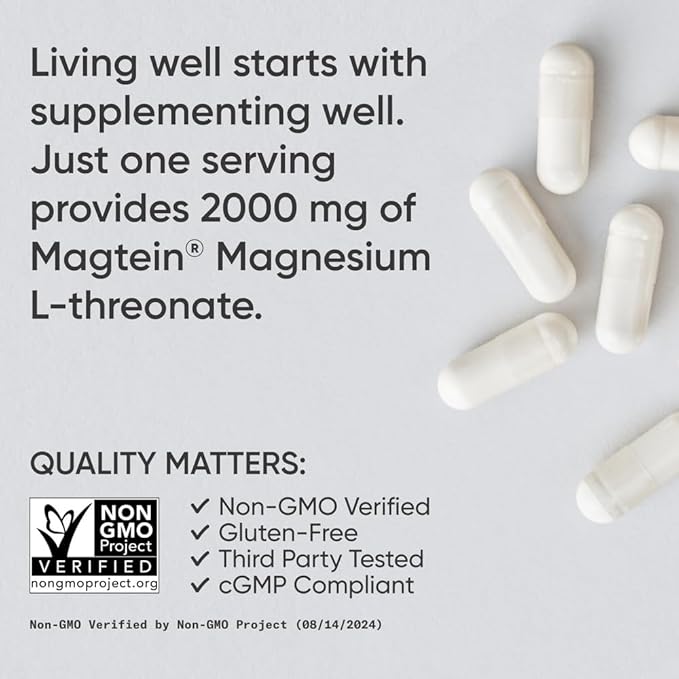 Sports Research Cognitive Health Large Pack with Fish Oil Mini-Softgels (Easy to Swallow) Omega-3 Fatty Acids from Wild Caught Alaska Pollock &amp Magtein Magnesium L-Threonate Supplement