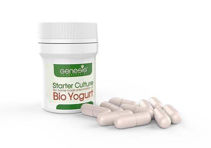 Bulgarian Bio Yogurt Starter Culture - organic home made - 10 capsules for 20 liters