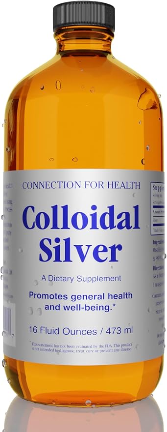 Colloidal Silver - 10 PPM - 16 oz / 8 oz / 4 oz / 2 oz - Immune Support