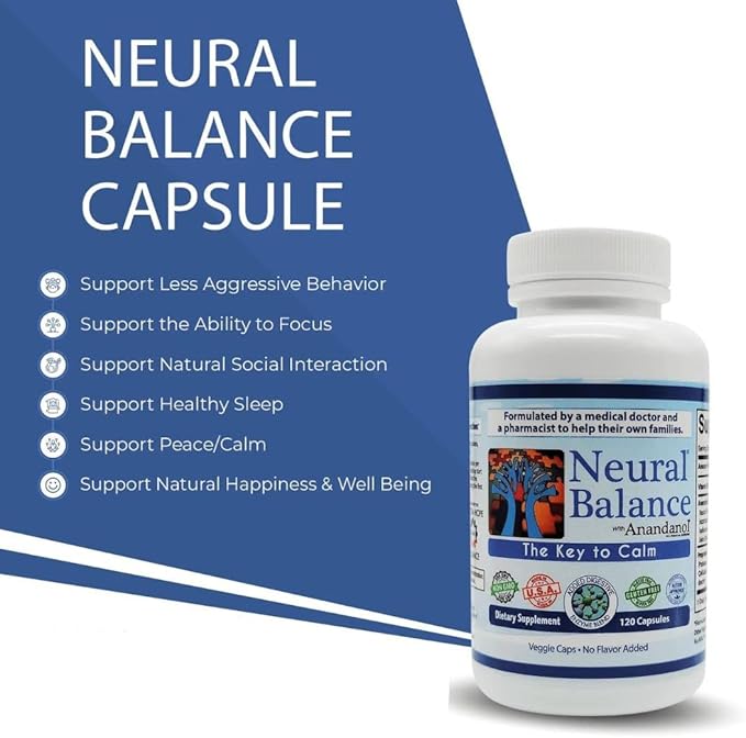 NEURAL BALANCE Anandanol with Proprietary Digestive Enzyme Blend (Capsules 1 Pack)
