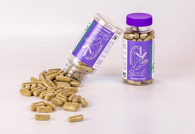 Beyoutiful Happy Balance Soul Dietary Supplement Weight Loss &amp Appetite suppressant Metabolism Support for Fat Burning. Suplemento para supresion de apetito y bajar de peso quema de grasa