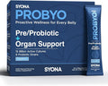 SYONA PROBYO No Bloat Probiotic Blend 15B CFU 8 Strains for Gut Support Men &amp Women with Beet Root &amp Dandelion Extract 30 Stick Packs