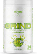 Axe &amp Sledge The Grind Essential Amino Acids |EAA &amp BCAA Powder |Muscle Recovery &amp Electrolytes for Hydration | Stimulant-Free Vegan | 30 Servings Sour Electric Lime
