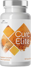Mara Labs CurcElite Curcumin | Turmeric Extract 95% Curcuminoids | Vegan No Fillers and Non-GMO | 60 Vegan Capsules