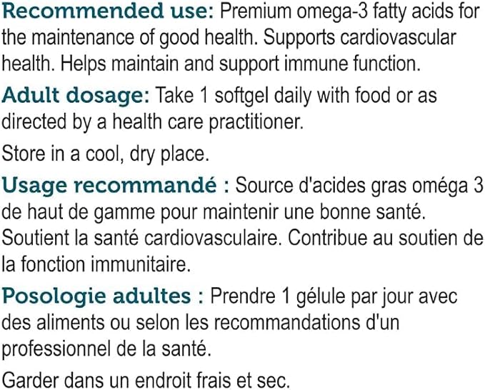 GENUINE HEALTH Triple Strength D3 Omega3 60 CT