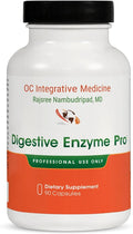 Digestive Enzyme Pro by Dr. Rajsree MD | Full Spectrum Digestive Enzyme Support for Gas Bloating &amp Indigestion | with Betaine Pepsin Ox Bile &amp Pancreatin | 90 Capsules