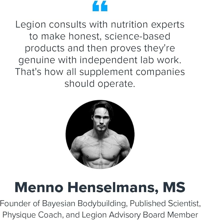 LEGION Phoenix Thermogenic Fat Burners &amp Weight Loss Pills - 30 Servings 90 Capsules (Caffeine Free)