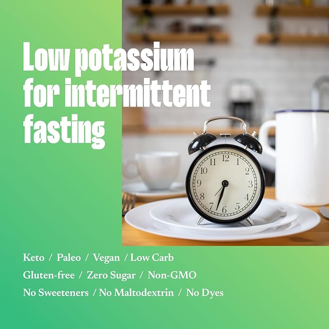 SALTT Low-K Fasting Drops | Sodium and Ionic Magnesium Fasting Supplement | Intermittent Fasting Mineral Supplements | Electrolyte Replenisher | On The Go Container | (250ml/8.3 fl oz. Refill)
