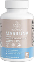 Mariluna Organic Sea Moss Supplement | Vegan Capsules | 60 Count