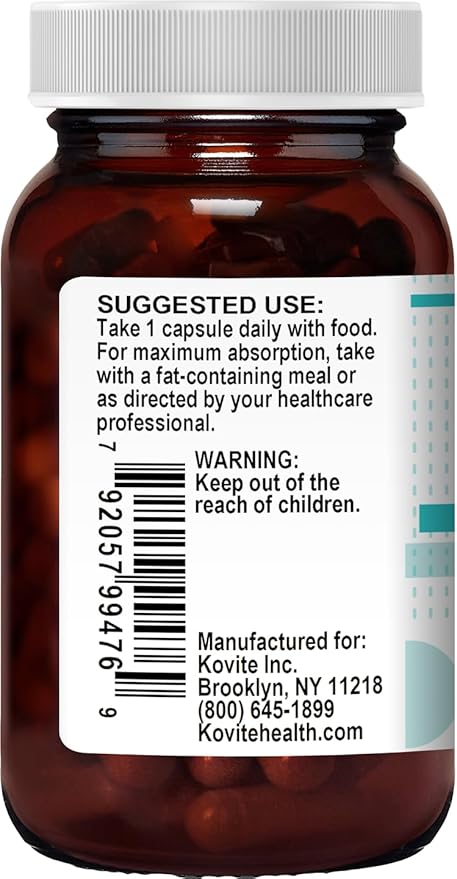 Coenzyme Q-10 100 Mg High Absorption - 60 Liquid Vegicaps