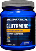 BodyTech Glutamine Powder - Unflavored Formula for Enhanced Muscle Recovery and Support for Immune Health - Ideal for Post-Workout Nutrition (23.82 oz / 150 Servings)