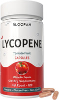 Lycopene Supplement Capsules 500mg – Tomato Fruit Powder with Natural Lycopene for Antioxidant &amp Daily Wellness Support | Gluten Free Non-GMO (120 Count (Pack of 1))